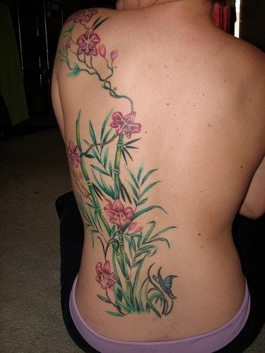 tatuaggio fiore orchidea 1024