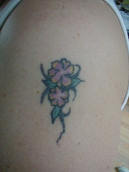 tatuaggio fiore orchidea 1025