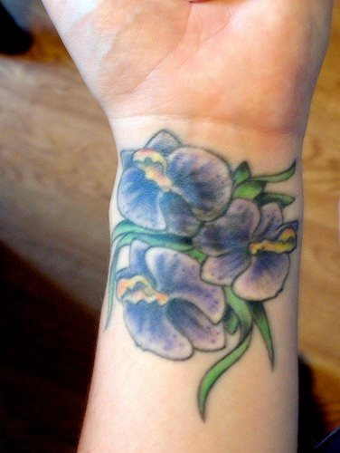 tatuaggio fiore orchidea 1030