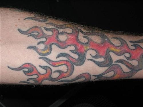 tatuaggio fiamma fuoco 1021