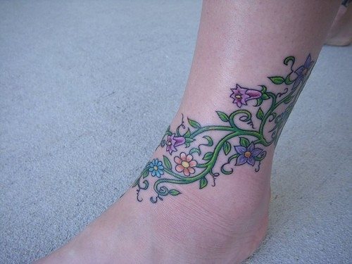 tatuaggio polpaccio gamba 1049