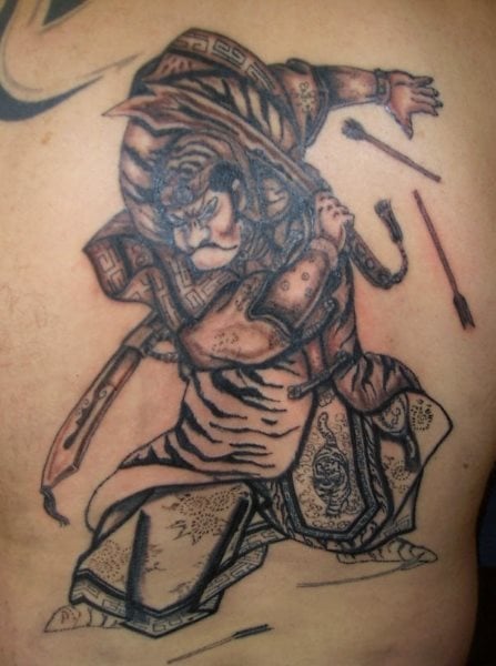 tatuaggio guerriero 1034
