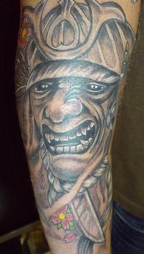 tatuaggio guerriero 1036