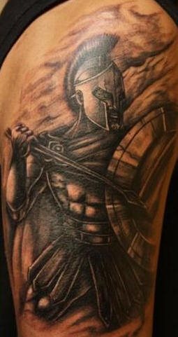 tatuaggio guerriero 1047