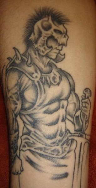 tatuaggio guerriero 1051
