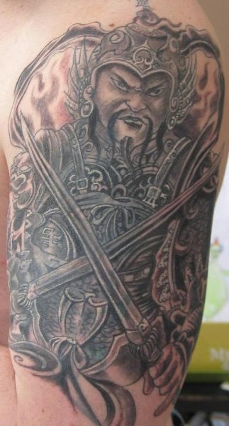 tatuaggio guerriero 1055