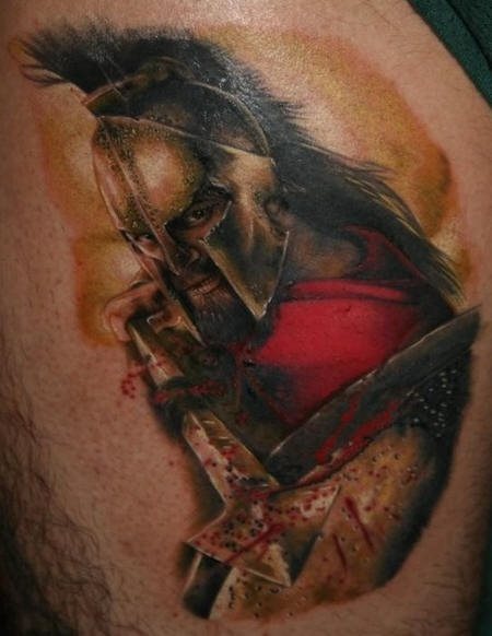tatuaggio guerriero 1060