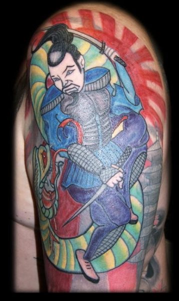 tatuaggio guerriero 1063