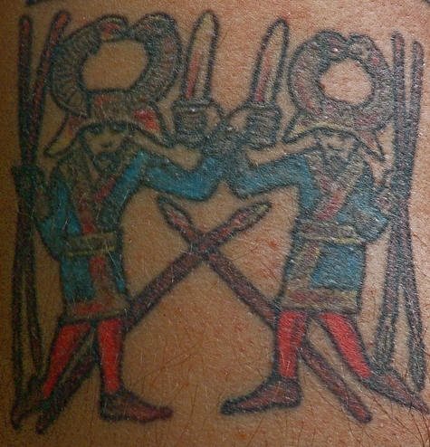 tatuaggio guerriero 1000