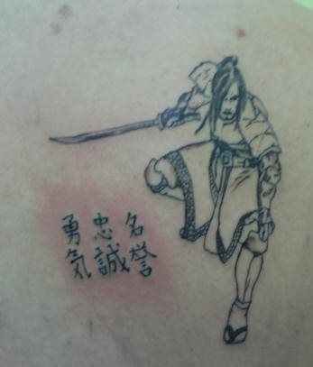 tatuaggio guerriero 1002