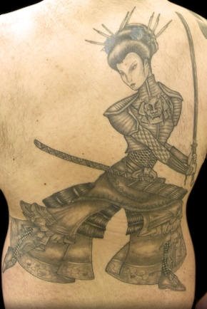 tatuaggio guerriero 1009