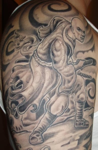 tatuaggio guerriero 1010