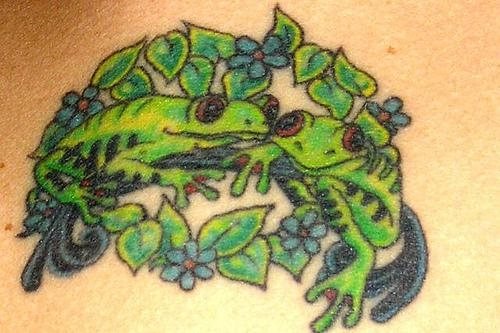 tatuaggio lucertola 1007