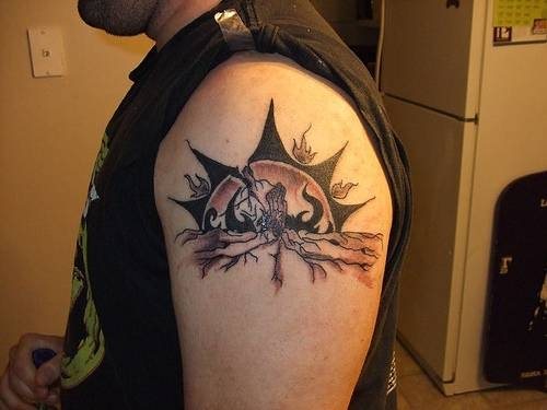 tatuaggio luna sole 1079
