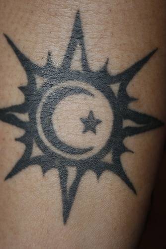 tatuaggio luna sole 1089