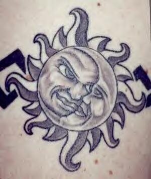 tatuaggio luna sole 1013