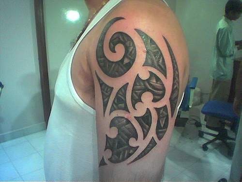 tatuaggio maori 1009