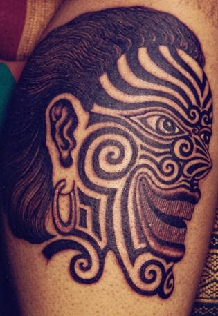 tatuaggio maori 1021