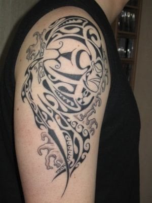 tatuaggio maori 1034