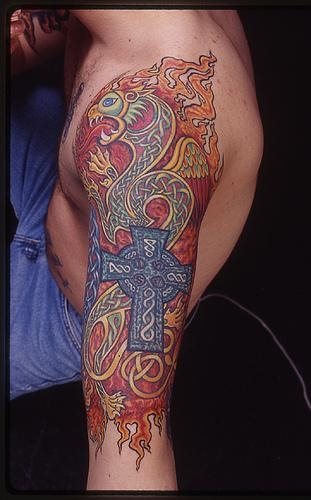 tatuaggio nodo fiocco 1049