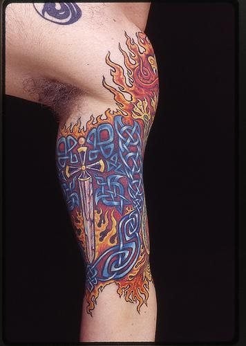 tatuaggio nodo fiocco 1052
