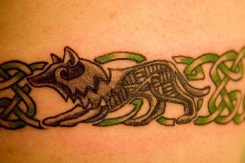 tatuaggio nodo fiocco 1063