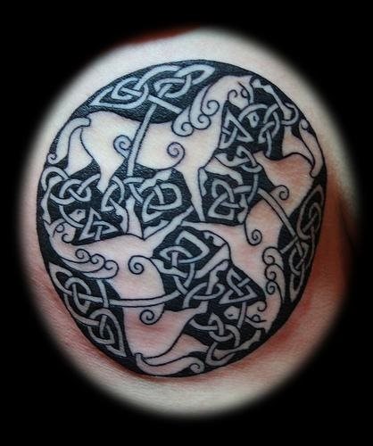tatuaggio nodo fiocco 1065