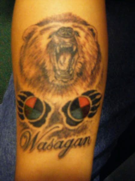 tatuaggio orso 1000