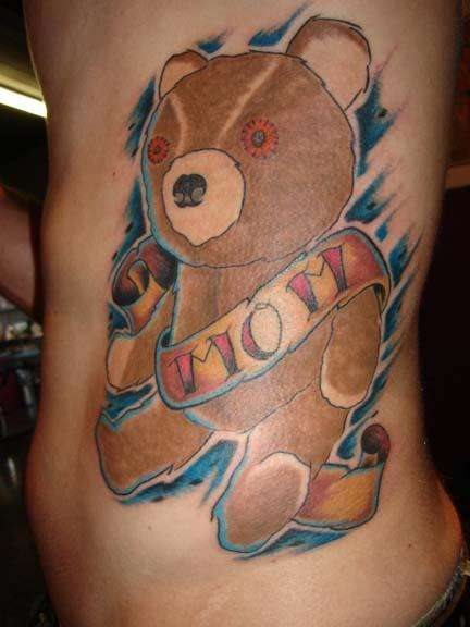 tatuaggio orso 1008