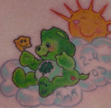 tatuaggio orso 1012