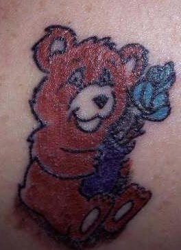 tatuaggio orso 1014