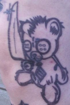 tatuaggio orso 1022