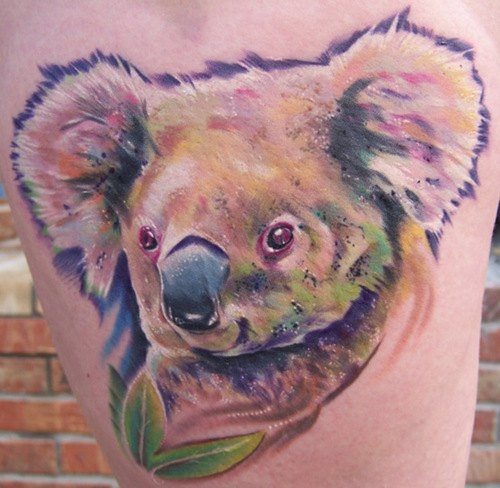 tatuaggio orso 1032