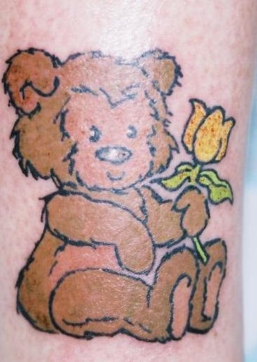 tatuaggio orso 1041