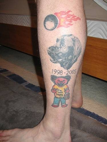 tatuaggio orso 1060