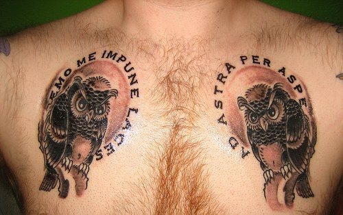 tatuaggio petto 1001