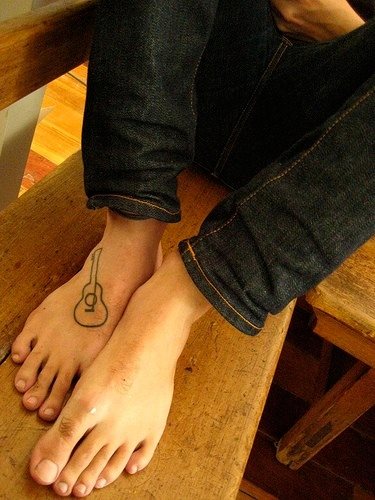 tatuaggio piede 1049