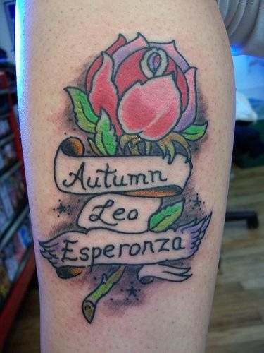 tatuaggio rosa 1014