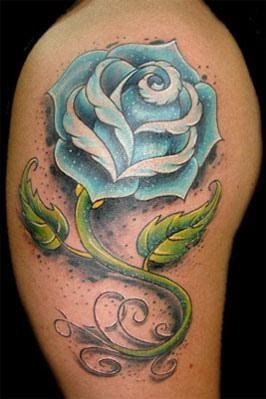 tatuaggio rosa 1029