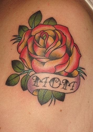 tatuaggio rosa 1038