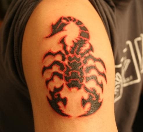 tatuaggio scorpione 1152