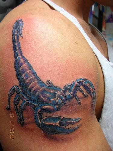 tatuaggio scorpione 1167
