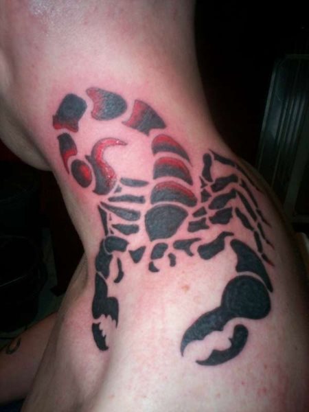 tatuaggio scorpione 1066