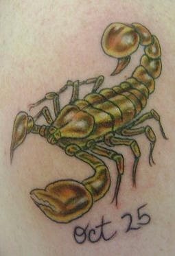tatuaggio scorpione 1083