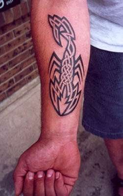 tatuaggio scorpione 1013