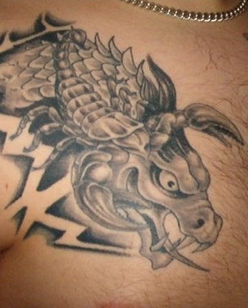 tatuaggio scorpione 1035