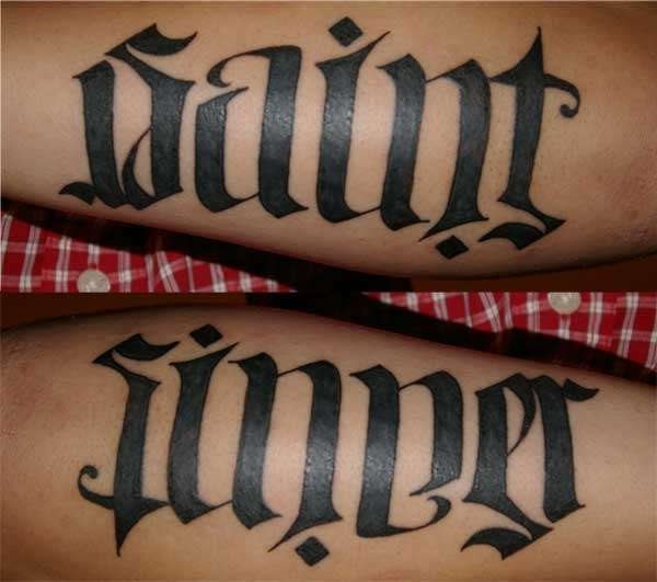 tatuaggio scrittura 1005