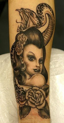 tatuaggio serpente 1061