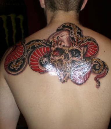 tatuaggio serpente 1077