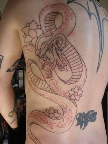 tatuaggio serpente 1085